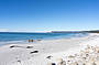 Crystal clear water & white sand at Friendly Beaches